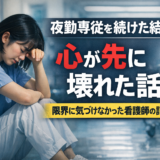 夜勤専従を続けた結果、心が先に壊れた話｜限界に気づけなかった看護師の記録